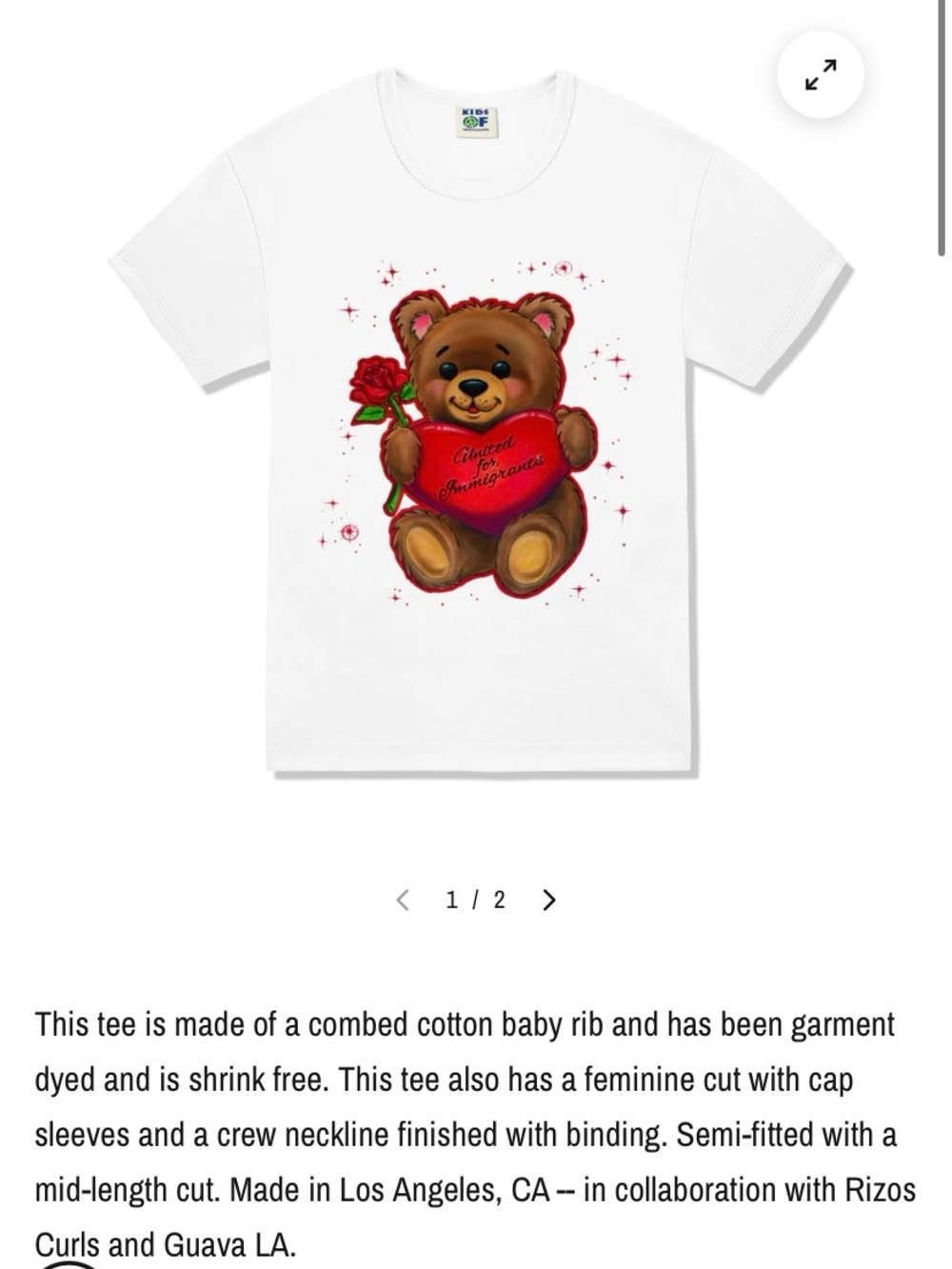 KOI baby tee